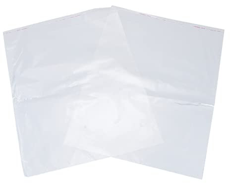 Ciieeo 100 Stück 5 Transparente T-Shirt-Verpackungsbeutel Paketbeutel Transparente Verpackungsbeutel Versandbeutel Weihnachtsparty- Poly-Versandbeutel