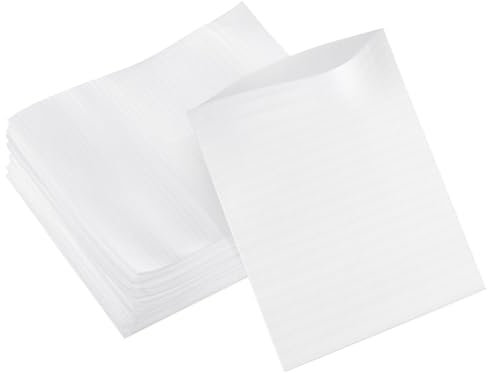 Healvian 200Stk Verpackungsmaterial Luftpolsterfolie Schaumfolie Gepolsterte Schaumstoffbeutel Umzugsverpackung Für Geschirr Gläser Porzellan Umzugslagerung(25cm*30cm)