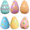 Visiblurry Aufblasbare Osterbälle, aufblasbare Ostereier, Dekorationen, Bunte Ostereier, Spielzeug, Überraschungseier, aufblasbare Ostereier, Ornamente für Zuhause, Geburtstagspar -Geschenke