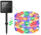 Gcstnn Solar Lights Outdoor Garden, 5M 50 LED Solar Garden Fairy Lights Copper Wire 8 Modes Waterproof String Lights for Yard,Christmas Tree,Bedroom,Gate Indoor/Outside Decorations Multicolor