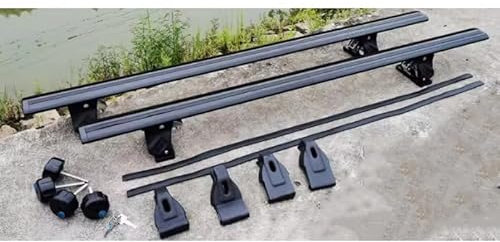 WBWJYAI Dachträger-Querstangen Dachträger Dachgepäckträger für Smart fortwo 453 Cabrio 2015-2020 Dachträger aus Aluminium 2 Stücke