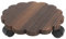 DUNSBY Soucoupe pour Plantes Plateau carré jardinière Amovible Base Mobile Support de Pot de Fleur Pot de Fleur Pots de Roue Rangement en Bois pour l'intérieur(20x20cm)