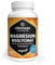 Magnesio Bisglicinato 1500 mg in sole 2 capsule piccole al giorno altamente dosate e vegane, di cui 300 mg di magnesio elementare, Per ossa e stanchezza, 120 capsule, Senza additivi, Made in Germany
