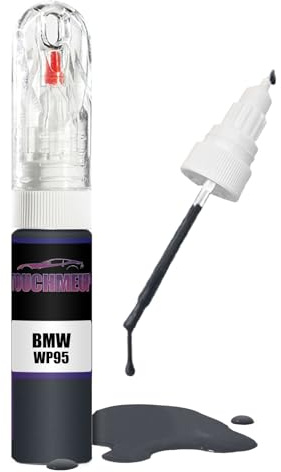 Touch Up Paint Pen For BMW Models FROZEN CARBON BLACK MET. WP95 Brush Scratch Chip Fix Kit