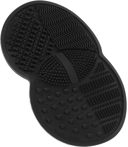 Toyvian Tapis Nettoyage Silicone Pour Pinceaux De Maquillage Tapis Nettoyant Pour Pinceaux De Maquillage Nettoyeur Pinceau Pour Fond De Teint Et Fards À Paupières 6.61 X 4.25 X 0.31 in