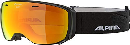 ALPINA A7246 Skibrille, Schwarz Matt, Einheitsgröße
