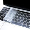 MOSISO TPU Tastiera Copertura Compatibile con MacBook Pro con Touch Bar 13/15 Pollici (2019/2018/2017/2016 Rilascio,A2159/A1989/A1706,A1990/A1707),Trasparente Pelle (EU Layout), Chiaro