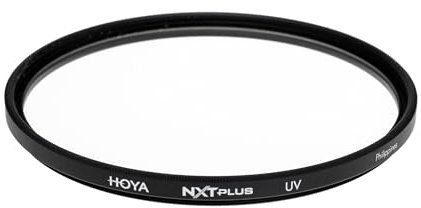 Hoya Filtro UV NXT Plus da 52 mm, Schott B270 in vetro trasparente con rivestimento multistrato HMC a 10 strati per una trasmissione della luce al 98%, rivestimento superiore impermeabile, telaio in