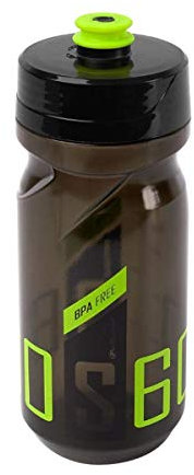 Polisport BIDON S600 600 ml Transparent/noir/vert citron, Adultes Unisexe, Multicolore (Multicolore)