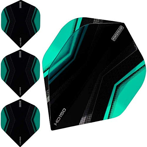 abcdarts Unisex – Erwachsene Pentathlon Hd150 Xwing Dart Flights, Aqua, Klassische EU