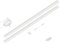 ledscom.de LED Unterbau-Leuchte SIRIS weiß matt, mit Bewegungsmelder, flach, je 90cm, je 963lm, warm-weiß 2er Set