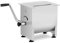 Royal Catering Máquina Mezcladora de Carne Manual Para Carnicería RC-MMA16 (Capacidad: 16 L, 4 paletas de mezclado, Fabricado en acero inoxidable y aluminio)
