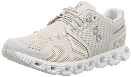 On Women's Cloud 5 Sneakers, Perle/Weiß, 43 EU