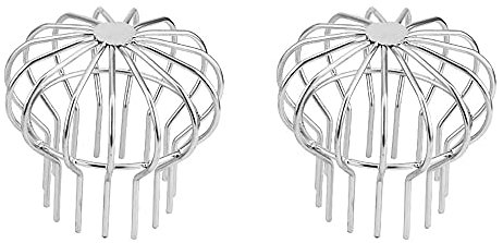 Dachrinnenrohr-Drahtballon, 70–80 mm, Edelstahl, 2 Stück