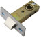 40mm Flat Tubular Mortice Latch with Door Stopper Stainless Steel Door Latch Sprung Lever Door Handles, Flat 40mm