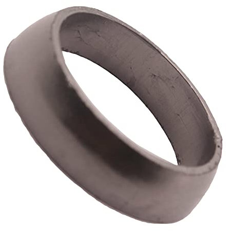 2,25 Zoll Auspuffdichtung,Asudaro Dichtring Abgasrohr Auspuffdichtung 2,25-Zoll ID-Dichtung Auto Auspuffflanschdichtung Dichtungsdichtscheibe Auspuff Krümmer Dichtung,Silber-