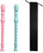Farcaya Sopran-Blockflöteninstrument für Kinder, Studenten, Anfänger, deutscher Stil, C-Schlüssel, 8-Loch-Sopran-Blockflöte mit sauberen Stäben, Aufbewahrungskoffer (Rosa + Hellblau), 2-teilig