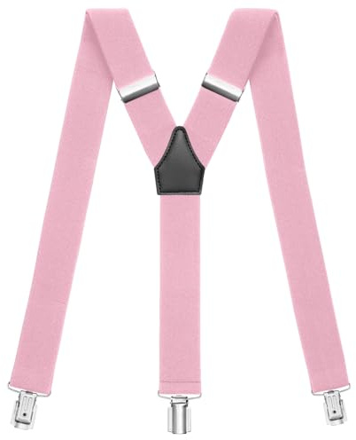 Sencillo Damen Hosenträger mit schonenden Clips Y-Form
