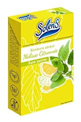 Solens Bonbons Mélisse Citronnée Sans Sucres 50 g