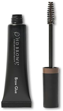 HD BROWS Brow Glue Brow Setting Gels Extreme Hold Gel, Light Ash Brown