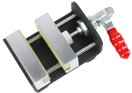 VEAREAR Golf Club Shaft Clamp, Heavy Duty Golf Club Vise Clamp, Club Grip Remover Gripping Tool, Professional Golf Grip Replacement Accessories