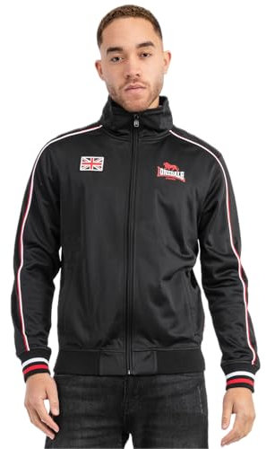 Lonsdale London SKELLBERRY Männer Trainingsjacke schwarz XL 100% Polyester Streetwear