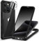 CENHUFO Compatible with iPhone 15 Pro Case Built-in Privacy Screen Protector with Camera Lens Protector, 360 Full Body Privacy Case for iPhone 15 Pro with Anti Spy Screen -Black