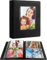272 Taschen Fotoalbum 13x18 Hält 272 Fotos, Extra große Kapazität Lederbezug 13x18 Fotoalbum mit Frontfenster für Familie Hochzeit Baby Bilder, 13x18 Fotobuch mit schwarzen Innenseiten (Schwarz)