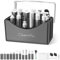 Cleaning Kit for iPhone CleaniKu Phone Cleaner - Charging Port Cleaning Tool, Multi-Tool Phone Repair Restore with Speaker Cover, USB C Cleaning Kit for Lightning Cables,Connectors,Speakers (Black)