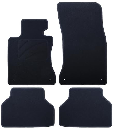 Passgenaue Fußmatte für BMW E60 5er-Serie (2003-2010), 5 Stück