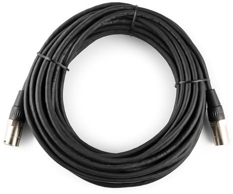 PD Connex CX195-15 Ethercon Cable - 15m CAT6 Data Cable, RJ45 Connectors, Durable Patch Cable for DMX Devices, Ideal for Stage Lighting and Event Production