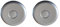Radkappe 2 Stück Vorderradnabenkappenverkleidung für Fordes für Transit für Mk6 für Mk7 für Mk8 YC151130DD 4067090 Universal Radzierblenden(2pcs)