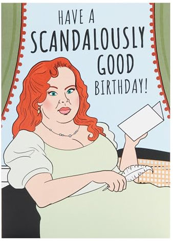 UK Greetings Geburtstagskarte für sie/Freundin – Penelope-Design