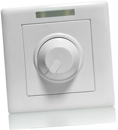 OSALADI Pwm Led Steuergerät Für Schrankbeleuchtung Lichtstreifen Stufenloses Dimmen Helligkeitseinstellung Ohne Flackern Einfache Installation