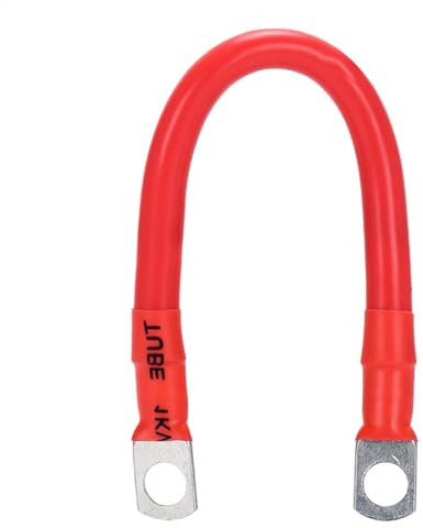 Cable De Batería Positivo - Cables De Coche Marino, Cables De Inversor Positivo O Negativo | Cables De Batería Marina Con Terminales De Anillo, Cables De Tierra Para Conexión De Batería, Coche Marino