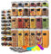 42-Piece Airtight Food Storage Containers Set–BPA-Free Kitchen & Pantry Organizer Bins with Lids–Stackable, Plastic Cereal Containers for Cabinet,Fridge,Dry Food, Plastic Container Set & Airtight Lids