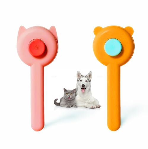 Belijoeuri Katzenbürste für Kurzhaar und Langhaar - 2-teiliger Katzenkamm