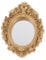 PHENOFICE Scale Miniature Dollhouse Accessory Mini Mirror for Diy Dollhouse Decor