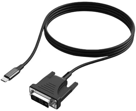 DUOBAGMA Cavo adattatore USB C a DVI Thunderbolt 3 tipo C USB C a DVI