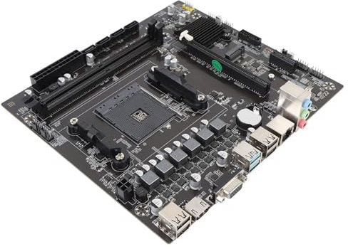 Gaming Motherboard, AM4 Socket, NVMe M.2 Slots, DDR4 RAM Support, Stability Design, PCIe Expansion, HD Multimedia Transfer, High Performance Setup