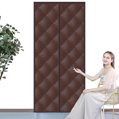 Porte De Rideau Thermique - Isolation De La Porte Magnétique, Couvercle De La Porte Thermique | Portes De Rideaux Thermiques, Porte Isolante Avec Aspiration Magnétique, Rideau D'isolation Pour La Prot