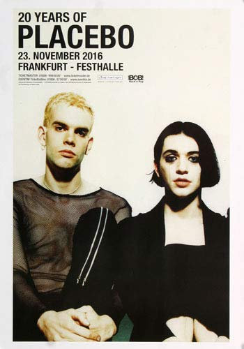 Placebo - A Pleace to Dream 3, 2016 » Konzertplakat/Premium Poster | Live Konzert Veranstaltung | DIN A1 «