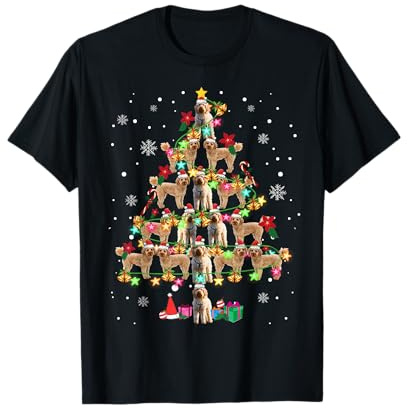 Cockapoo Christmas Tree Funny Cockapoo Lover Christmas Gifts T-Shirt