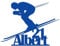 Personalised Skiing Card Cake Topper, Birthday, celebration.