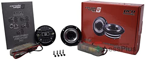 Cerwin Vega P75T 1 150W Max / 50W RMS Shallow Titanium Component Horn Tweeter