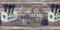HomeLife PVC Küchenläufer waschbar & rutschfest | 52 × 140 cm | PVC Teppich Läufer für Küche, Flur & Bad | Polyester Teppich für Eingangsbereich Innen & Außenbereich | Design Lavendeltraum