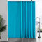 Furlinic Tende Doccia Anti-Muffa Tessuto in Poliestere Grande Tende Doccia Impermeabile Lavabile Tenda Vasca da Bagno con 16 Ganci Tenda Doccia Alzavola 240x180cm.