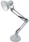 Bel Air Home - Antigona Serie 1xE27 Gelenk-Schreibtischlampe, stilvolles Design, blendfreies Licht, ideale Beleuchtung für Arbeit und Studium (GLÜHBIRNE NICHT INBEGRIFFEN) (SILBER)