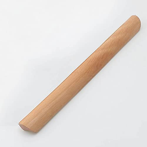 Holz Möbelgriff Massiv Holzgriffe,Schrankgriffe,Möbelbeschlag Griffe Türgriff Schrankgriff Schubladengriff für Tür Schrank Schublade 1 Stück (Full Length,350mm)