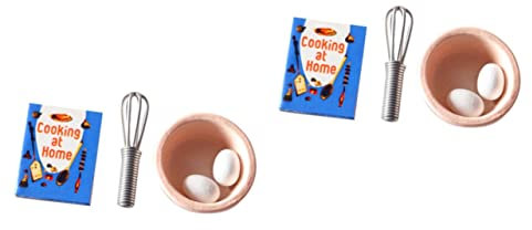 ibasenice 10sätze Miniatur Küchenutensilien Teiliges Zubehör Mit Eierbechern Und Schneebesen Für Puppenhaus Dekoration Hochwertige Miniaturen Für Kreative Spielwelten